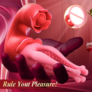 Новый дизайн: вибратор 3-в-1 для женщин с функцией имитации ласк языком, стимулятор G-точки с 7 режимами вибрации, стимулятор сосков и клитора. - Product Image 1