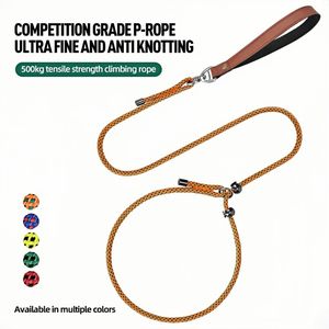 Cuerda <span class=keywords><strong>de</strong></span> escalada profesional <span class=keywords><strong>para</strong></span> <span class=keywords><strong>perros</strong></span>, <span class=keywords><strong>correa</strong></span> <span class=keywords><strong>para</strong></span> <span class=keywords><strong>perros</strong></span> pequeños y medianos, sin tirones, antideslizante, cuerda elástica <span class=keywords><strong>de</strong></span> grado <span class=keywords><strong>de</strong></span> competición <span class=keywords><strong>para</strong></span> caminar y entrenar - Product Image 2