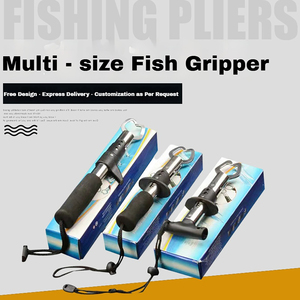 Pinza de Pesca de Acero Inoxidable al por Mayor, Agarrador de Peces Portátil de Alta Resistencia con Mango de Espuma EVA y Empuñadura Tipo Pistola en Forma de T - Product Image 2