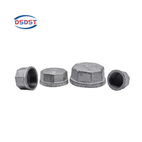 Raccord fileté en fonte galvanisée GI à 4 voies pour plomberie, eau, huile, gaz - Union GB Nipple DSDST