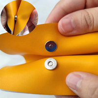 Harga Terendah QingHe 10x2mm Kancing Magnet Logam Bulat Nikel untuk Tas Dompet Kerajinan Kulit DIY