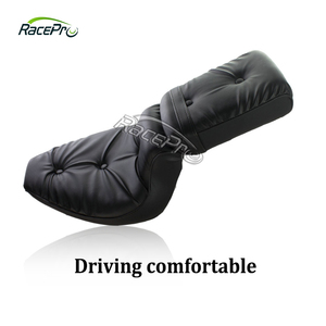 La motocicleta 2-De cuero asiento de conductor y pasajero trasero de cojín para Honda Shadow <span class=keywords><strong>VLX</strong></span> 600 VT600 1988-1993 - Product Image 5