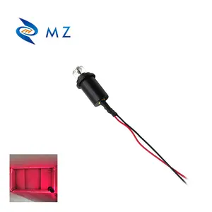 Hot bán nhỏ gọn 650nm 100mW 360 độ cấp công nghiệp Dòng Màu Đỏ Laser Diode Module cho mức độ laser