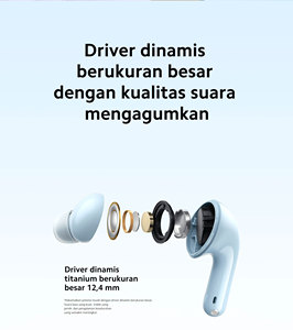 Écouteurs TWS Redmi Buds 6 Lite 5.3 à Réduction de Bruit Batterie 200-500mAh LED Intra-Auriculaires Réponse en Fréquence 20Hz-20kHz - Product Image 2