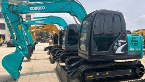 Miniexcavadora Kobelco SK75 Usada de Alta Calidad |   Excavadora Hidráulica de Cadenas de Segunda Mano Importada de Japón - Product Image 6