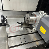 Graveur CNC professionnel MT550 3 axes avec 4ème axe en option offrant une finition métallique de haute précision pour une utilisation industrielle