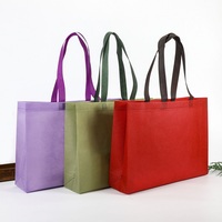 Bolsa de Mano Ecológica de Tela No Tejida, Mini, con Logotipo Personalizado, Patrón de Letras, Asa para el Hombro, Reutilizable para Compras en el Supermercado