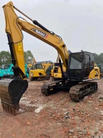 Prix abordable, occasion, Sany 155 Sy155C SY155H, faible nombre d'heures, 15 tonnes, peinture d'origine, excavatrice sur chenilles d'occasion SY155 à vendre