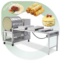 Machine électrique à rouler Chapati pour faire cuire des rouleaux d'œufs Lumpia
