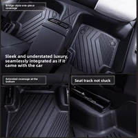 Tapis de sol universel pour voiture, 3D personnalisé, luxe, sport, TPE, toutes saisons, confort