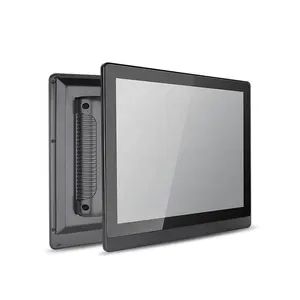 Embedded/VESA IP65 waterproof 15 inch industrial Resistive/Capacitive touchscreen monitor