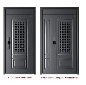 <span class=keywords><strong>Carmen</strong></span> Villa Porte de sécurité intérieure Double porte en aluminium moulé de haute qualité Coulissante latérale étanche Design moderne Classe finie - Product Image 4