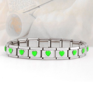 Nuevos Accesorios de Pulsera Modulares Italianos de Acero Inoxidable, Combinables Libremente para Hombres y Mujeres - Product Image 3