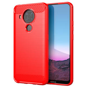 ¡Venta caliente! <span class=keywords><strong>Funda</strong></span> trasera de TPU <span class=keywords><strong>para</strong></span> teléfono <span class=keywords><strong>Nokia</strong></span>, cubierta de fibra de carbono de alta calidad con patrón de cepillo <span class=keywords><strong>para</strong></span> móvil <span class=keywords><strong>Nokia</strong></span> 5,4, 3,4, 2,4 - Product Image 3