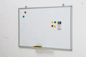 36*24inch Magnetic Whiteboard with aluminum frame for school office use