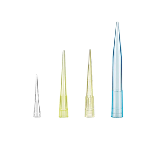 หัวปิเปตไมโครแบบไม่มีฟิลเตอร์ PP Universal Graduated สำหรับห้องปฏิบัติการ ขนาด 10ul 200ul 1000ul สีใส สีฟ้า สีเหลือง อุปกรณ์ห้องปฏิบัติการ XZ รับประกัน 3 ปี - Product Image 1