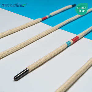 कस्टम टिकाऊ 6 मिमी ब्रश के लिए कस्टम 6 मिमी ब्रेडेड पॉलिएस्टर कॉर्ड के लिए रस्सी धातु युक्तियों के साथ दराज - Product Image 3