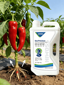 Engrais liquide à libération rapide à base d'algues et d'acide alginique pour l'agriculture biologique, pour fertilisation foliaire, adapté à toutes les plantes - Product Image 2