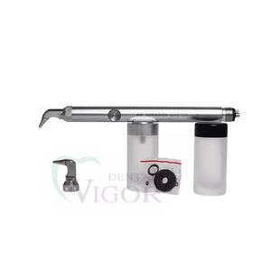 Pistolet de sablage dentaire extra-oral en aluminium pour abrasion à air, avec système de fixation par eau - Product Image 5