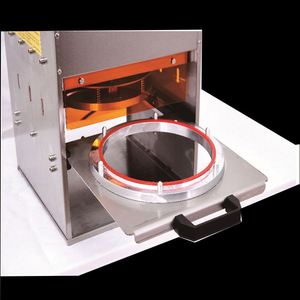 Machine de scellage automatique pour conteneurs en aluminium, machine de scellage en acier inoxydable, capable de gérer différentes tailles d'emballages - Product Image 4