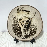 Cadeau de dropshipping HQ : Tableau rond en bois à personnaliser (peinture, photo, gravure) – Cadeau d'anniversaire, cadeaux originaux