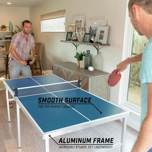 Approvisionnement direct d'usine 183*91*76cm taille de Table et jeux de Sport pour enfants d'intérieur Table de Tennis de Table <span class=keywords><strong>jeu</strong></span> de <span class=keywords><strong>Ping</strong></span>-<span class=keywords><strong>Pong</strong></span> intérieur et extérieur - Product Image 5