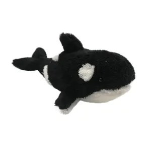 Nuevo diseño personalizado al por mayor OEM/ODM juguete de peluche suave de 12,5 pulgadas materiales reciclados juguete de peluche de ballena