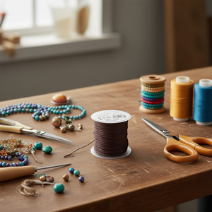 Corda Elastica ILAN 1.2mm 10M Marrone per Lavori Artigianali - Product Image 3