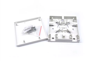 Caixa Terminal Mini FTTH 2 Portas Tipo <span class=keywords><strong>86</strong></span> Placa Frontal Caixa de Saída Montada na Parede Externa Caixa de Mesa - Product Image 6
