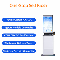China Crtly Self Service Kiosk Manufacturer Self Payment Ticket Dispenser Machine Card Dispenser Kiosk with Bill Acceptor