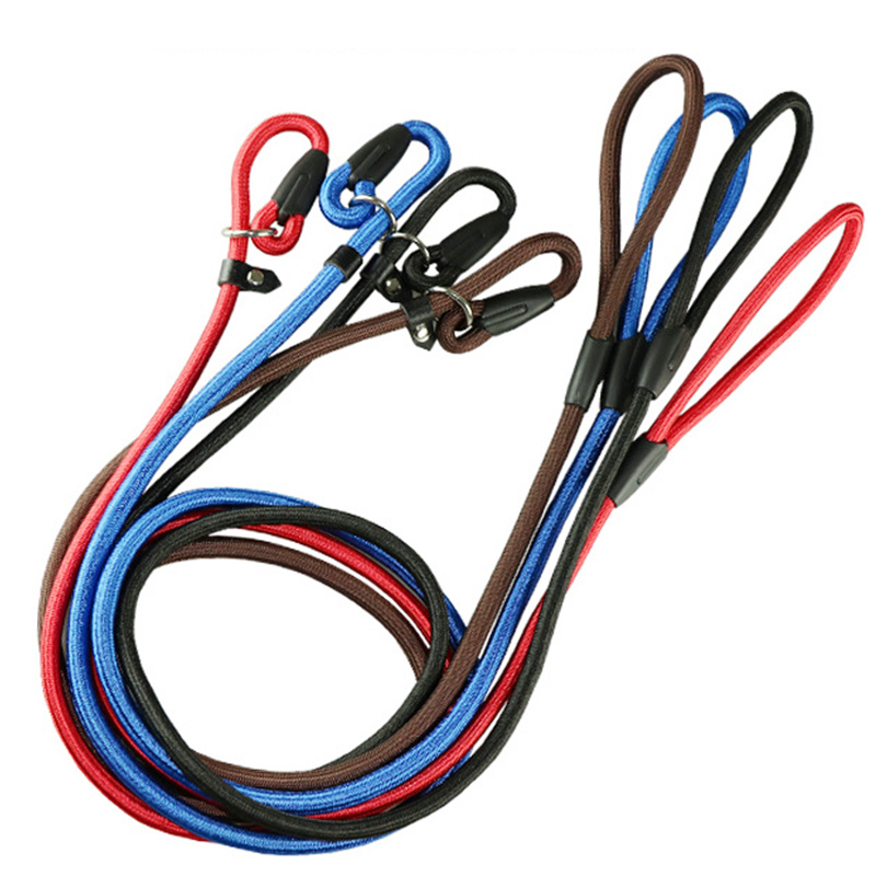 Instock Nylon Dog show leads duty training rope dog Leash