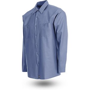 Chemise de travail à manches longues pour homme personnalisée S10, uniforme anti-salissure, usage industriel - Product Image 2