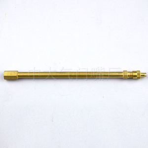 Varilla de extensión de válvula de neumático de cobre, varios tamaños, para válvula sin cámara de coche, camión, sedán, boca americana - Product Image 4