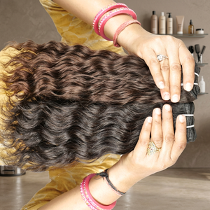 <b>Cheap</b> Indian Virgin Wholesale 100% Unprocessed Machine Double Weft Cuticle Aligned Clip-in Weaving Remy Human Hair <b>Extensions</b> - Product Image 1