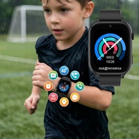 Reloj Inteligente 4G para Niños a Prueba de Agua con Monitoreo Remoto y Modo Clase, Reloj de Seguridad Infantil con Ubicación en Tiempo Real