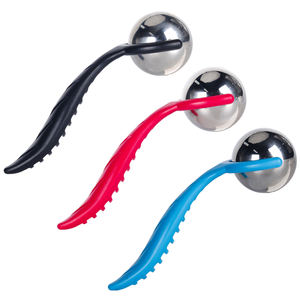 Bola de masaje con rodillo-Masajeador de rodillo de hielo muscular de acero inoxidable de mano de compresión fría y caliente - Product Image 1