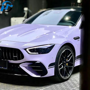 Suministro directo de fábrica Super brillante Crystal Stella Purple PET TPU Vinilo polimérico Car Wrap Full 1,52x18M/5x60FT Tamaño del rollo - Product Image 3