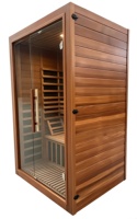Sauna Médica de Infrarrojos de Espectro Completo para 1-2 Personas, Cabina de Salud con Bajo EMF, Fabricante de Saunas