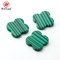 Redleaf prix de gros naturel blanc coquille trèfle pierre trèfle à quatre feuilles/nacre 4 perles pierres précieuses en vrac 6mm-16mm
