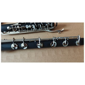 NUEVO Clarinete Bajo de 24 Llaves en Do Bajo con Cuerpo de ABS Niquelado 2026, con Opciones de Madera Roja, Ébano y Bikelite (JCL-810) - Product Image 3