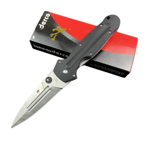 G10 manico <span class=keywords><strong>EDC</strong></span> dritto fuori dalla guaina all'aperto coltello ad alta durezza Wilderness sopravvivenza auto-difesa tattica coltello - Product Image 1