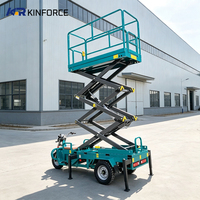 Plateforme élévatrice mobile à ciseaux hydraulique pour l'entretien communautaire et la taille d'arbres, vente en gros usine