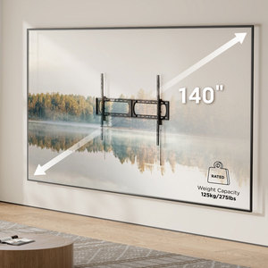 Soporte de Pared para TV de Alta Resistencia de 125 kg, Perfil Bajo, Universal, para LED, Inclinable, para TV de <span class=keywords><strong>37</strong></span> a 140 <span class=keywords><strong>Pulgadas</strong></span>, Máx. VESA 1200x800 - Product Image 1