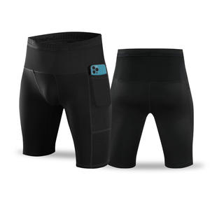 Pantalones Cortos Deportivos de Compresión para Hombre, con Bolsillos de Malla, para Maratón, Gimnasio y Running - Product Image 5