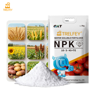 Fertilizzante in Polvere Idrosolubile NPK 10-5-45+Te Formula ad Alto Contenuto di Potassio per Sistemi di Fertirrigazione Fornitore all'Ingrosso - Product Image 1