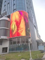 Extérieur bon prix P4 320*160mm Module LED flexible Offre Spéciale écran LED incurvé pliable pour la publicité et autres