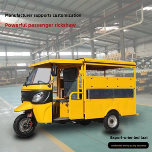 Tuk-tuks MEDIDO para Pasajeros, Triciclo a Gasolina y Uso Comercial, Transporte <span class=keywords><strong>de</strong></span> Carga, Triciclo Tuk-tuk <span class=keywords><strong>de</strong></span> Doble Propósito - Product Image 1