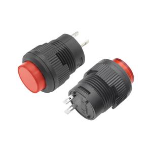 Interrupteur à bouton-poussoir rond auto-bloquant/à réinitialisation momentanée R16-503A R16-503B 16 mm 250 V CA 3 A - Product Image 5