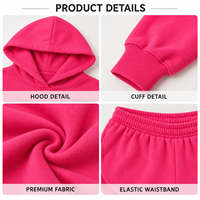 Ensemble personnalisé pour femme : sweat à capuche court à manches longues et short à taille élastique pour un usage quotidien décontracté
