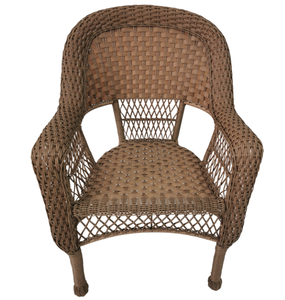 Juego de Comedor de Mimbre/Ratán <span class=keywords><strong>JECO</strong></span> de 5 Piezas, Venta al por Mayor de Fábrica de Guangzhou - Resistente a los Rayos UV y Marco de Aluminio con Recubrimiento en Polvo - Product Image 5